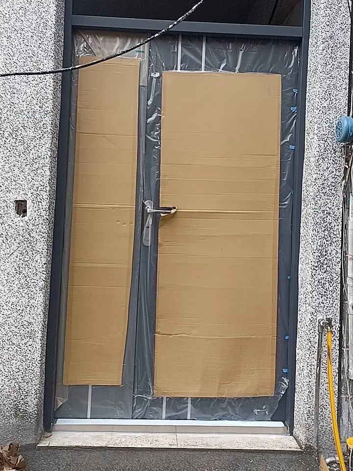 桃園市大溪區子母門安裝施工實績照片