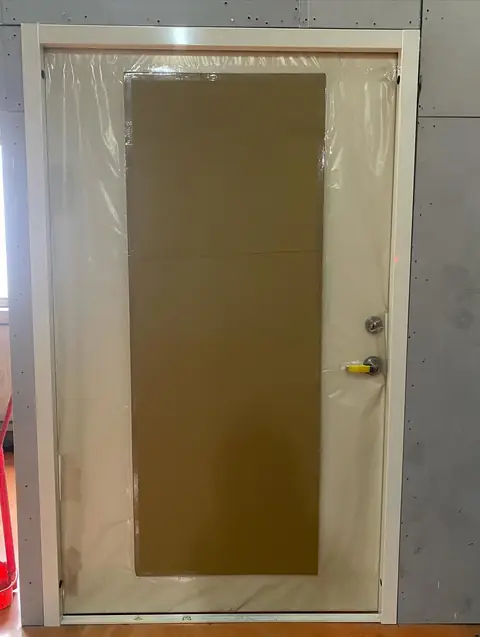 新北市泰山區防火門安裝施工實績照片 1
