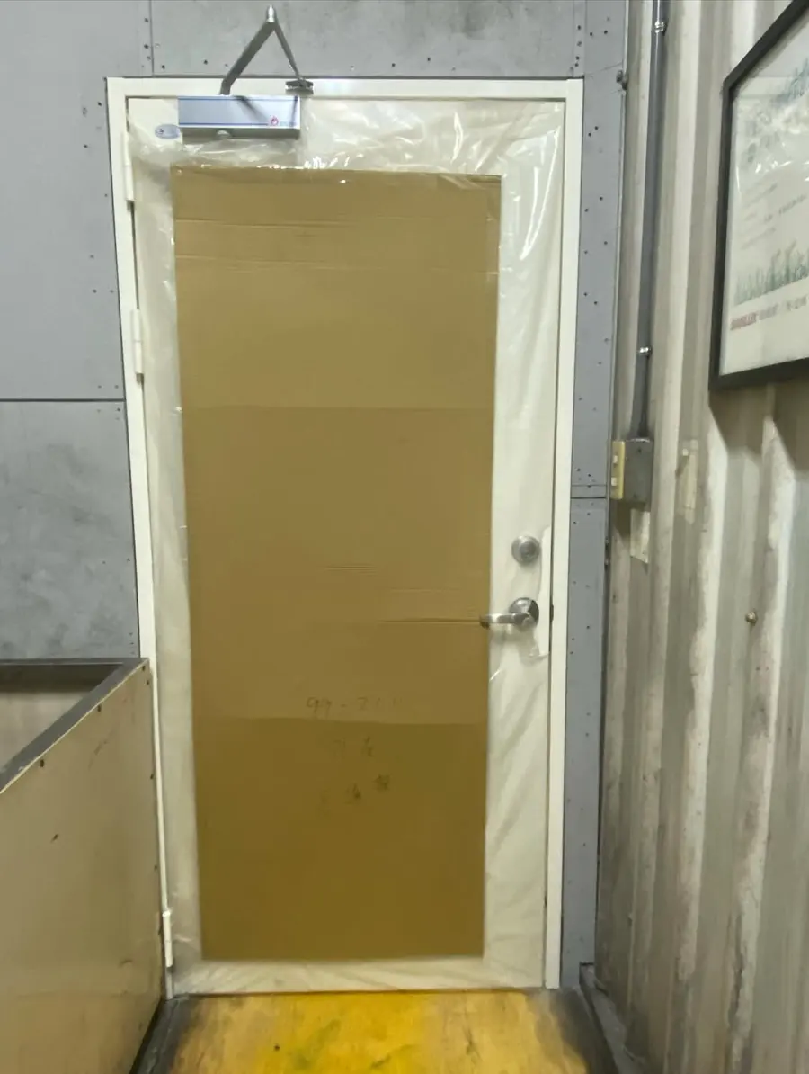 新北市泰山區防火門安裝施工實績照片 3