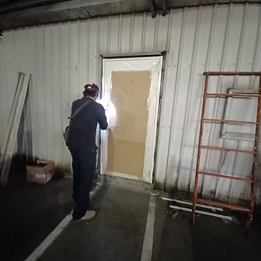 新北市泰山區防火門安裝施工實績照片 5