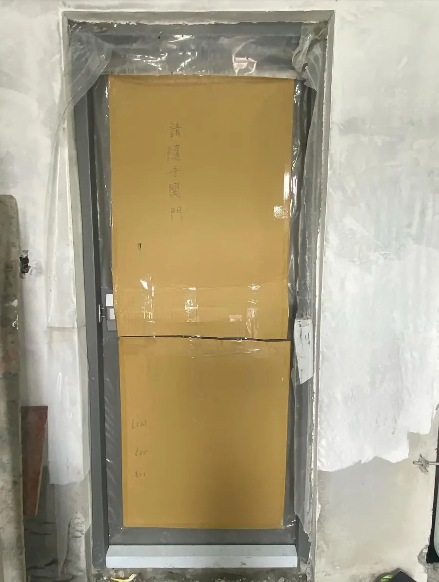 新北市中和區機房與陽台門安裝施工實績照片 2