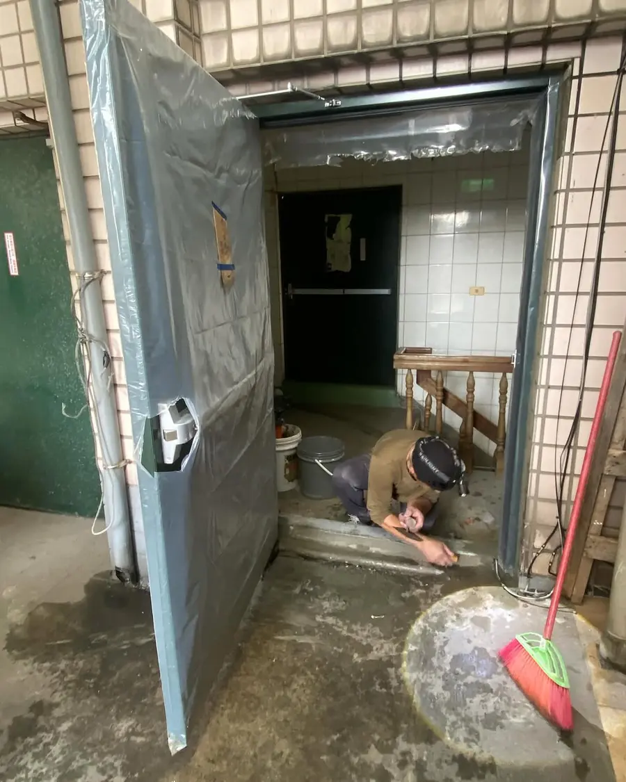 新北市土城區防火門安裝施工實績照片 3
