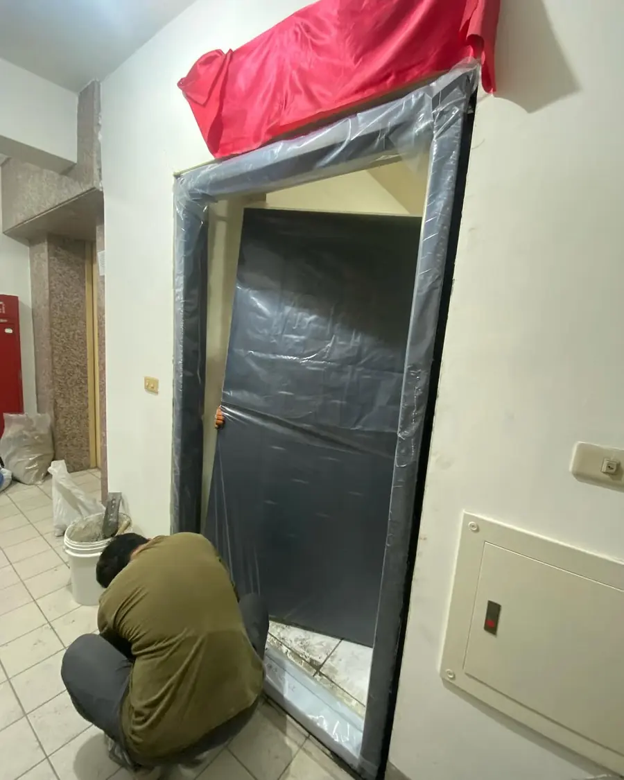 新北市樹林區防火門安裝施工實績照片 3