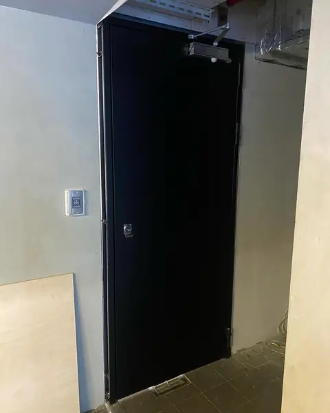 台北市信義區防火門安裝施工實績照片 1