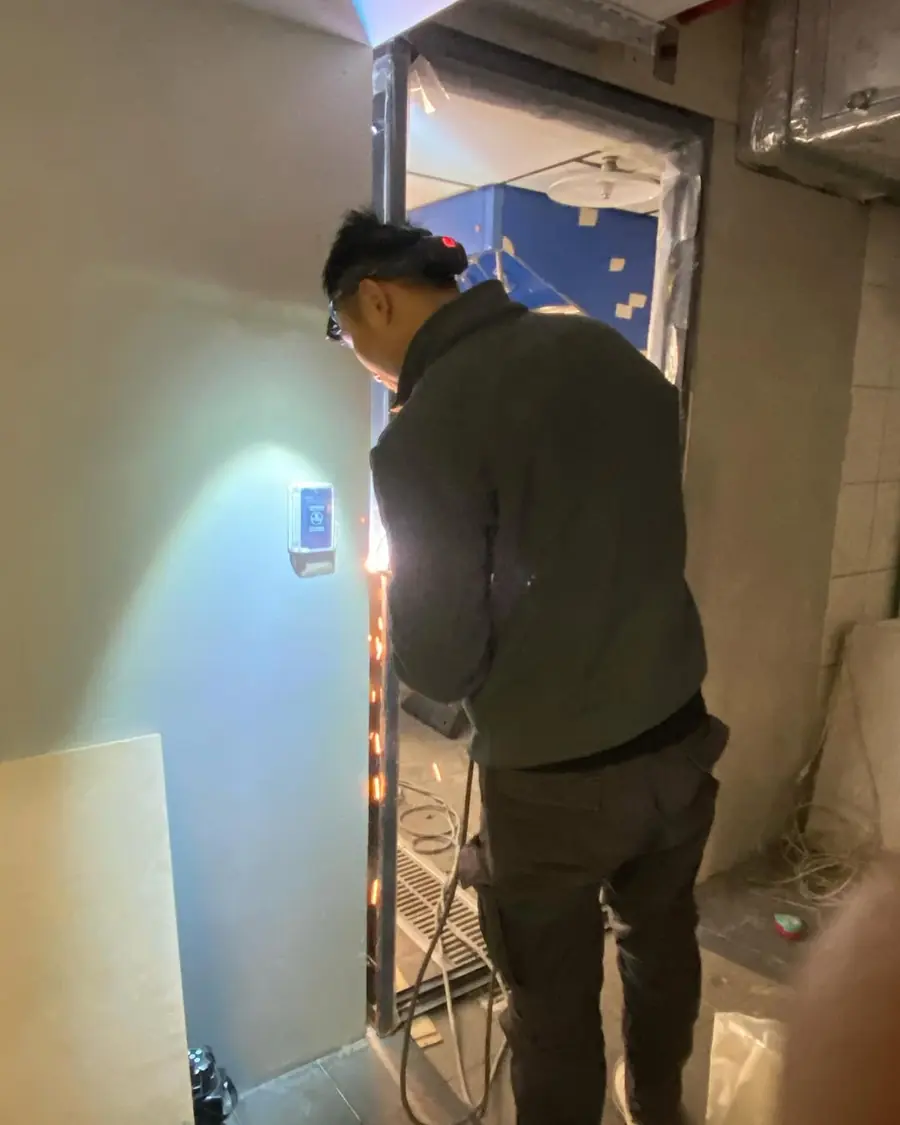 台北市信義區防火門安裝施工實績照片 3