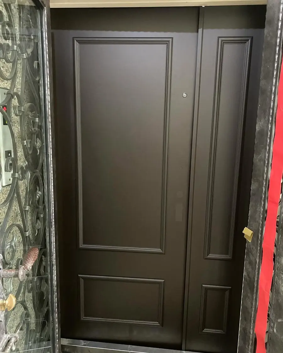 新北市土城區子母門安裝施工實績照片 1