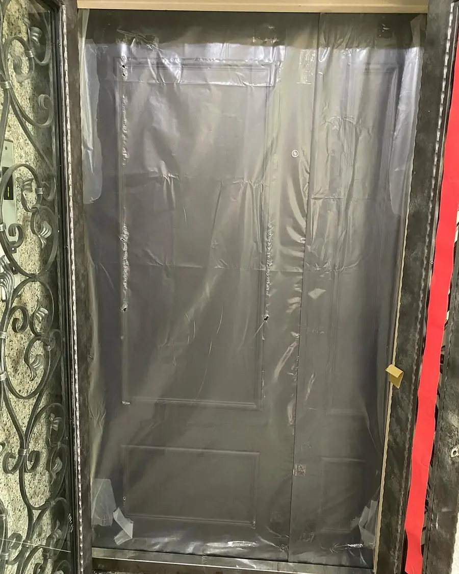 新北市土城區子母門安裝施工實績照片 2