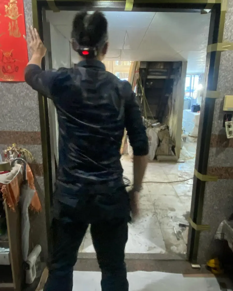 新北市土城區子母門安裝施工實績照片 4