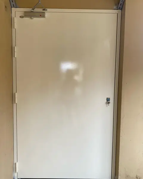 台北市防火門安裝施工實績照片 1