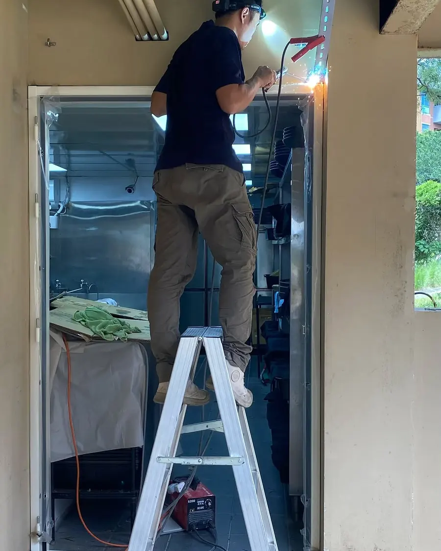 台北市防火門安裝施工實績照片 6