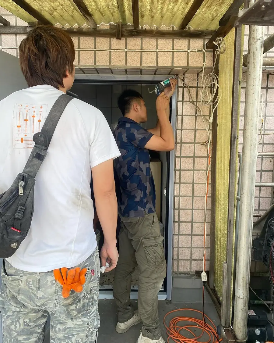 新北市永和區防火門安裝施工實績照片 3