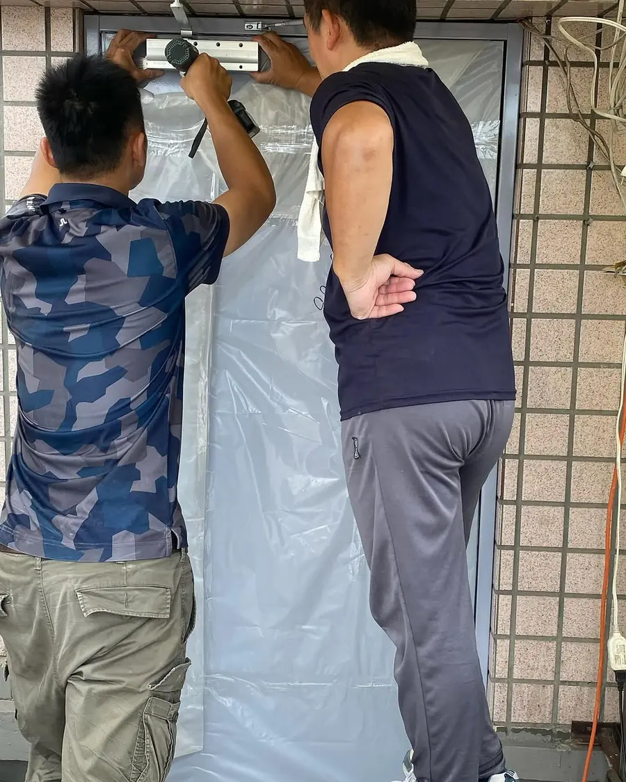 新北市永和區防火門安裝施工實績照片 4