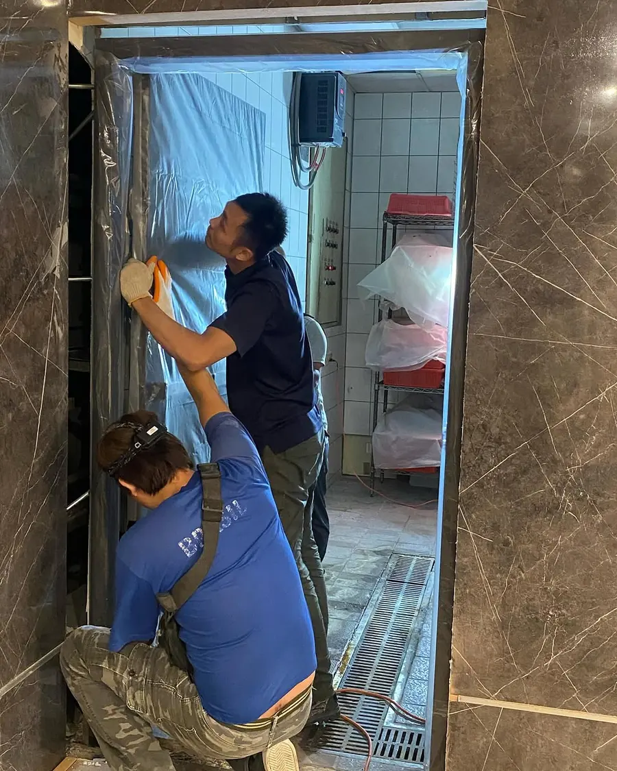 新北市三重區防火門安裝施工實績照片 2