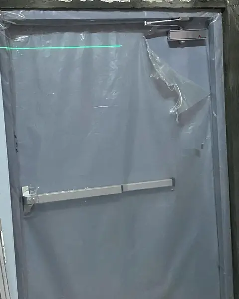 新北市新店區防火門安裝施工實績照片 1