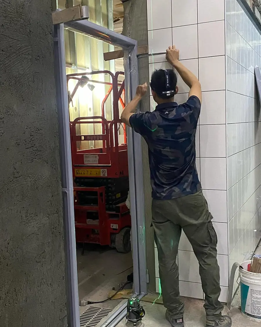 新北市新店區防火門安裝施工實績照片 2