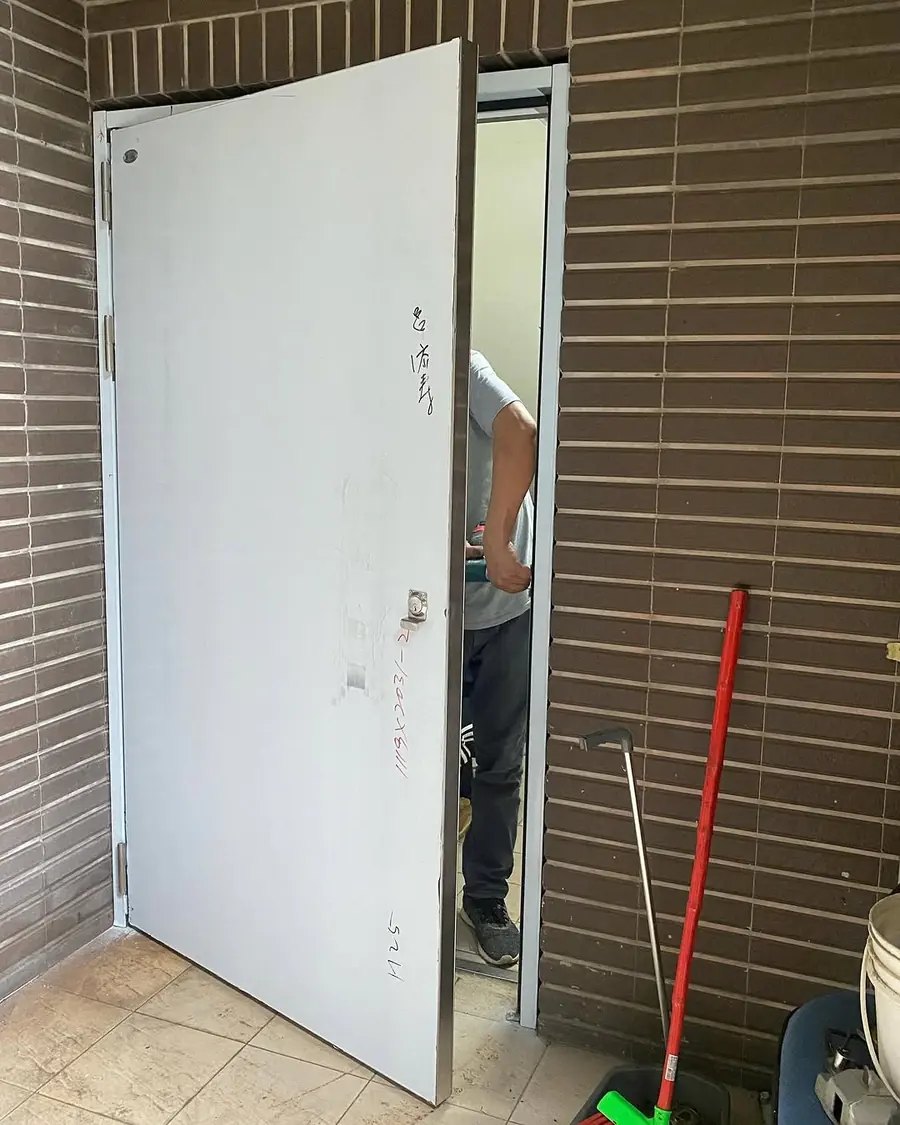 基隆市中正區防火門安裝施工實績照片 6