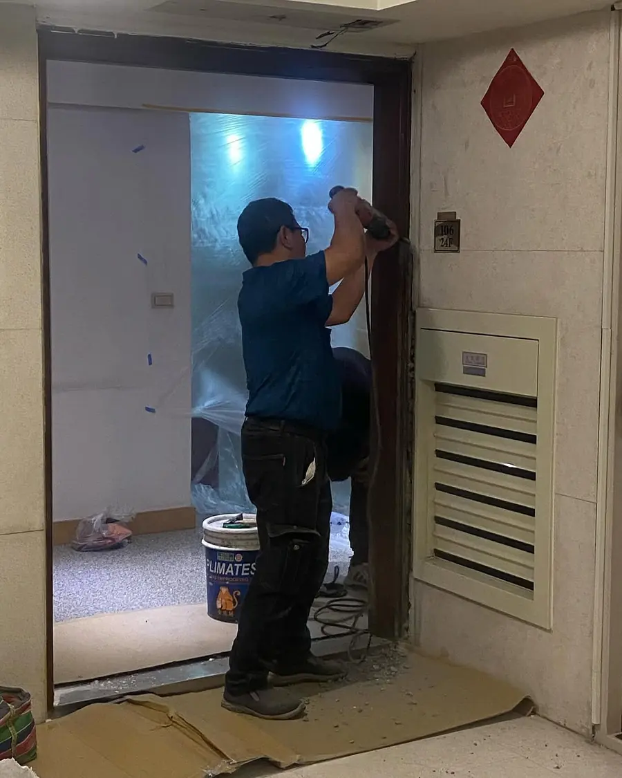 台北市防火門安裝施工實績照片 6