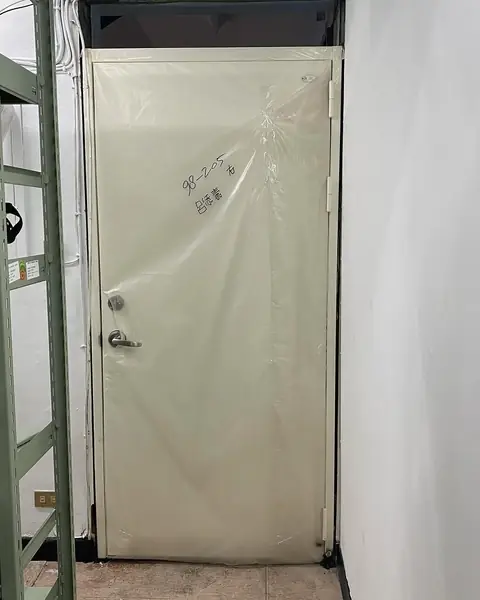 台北市防火門安裝施工實績照片 1