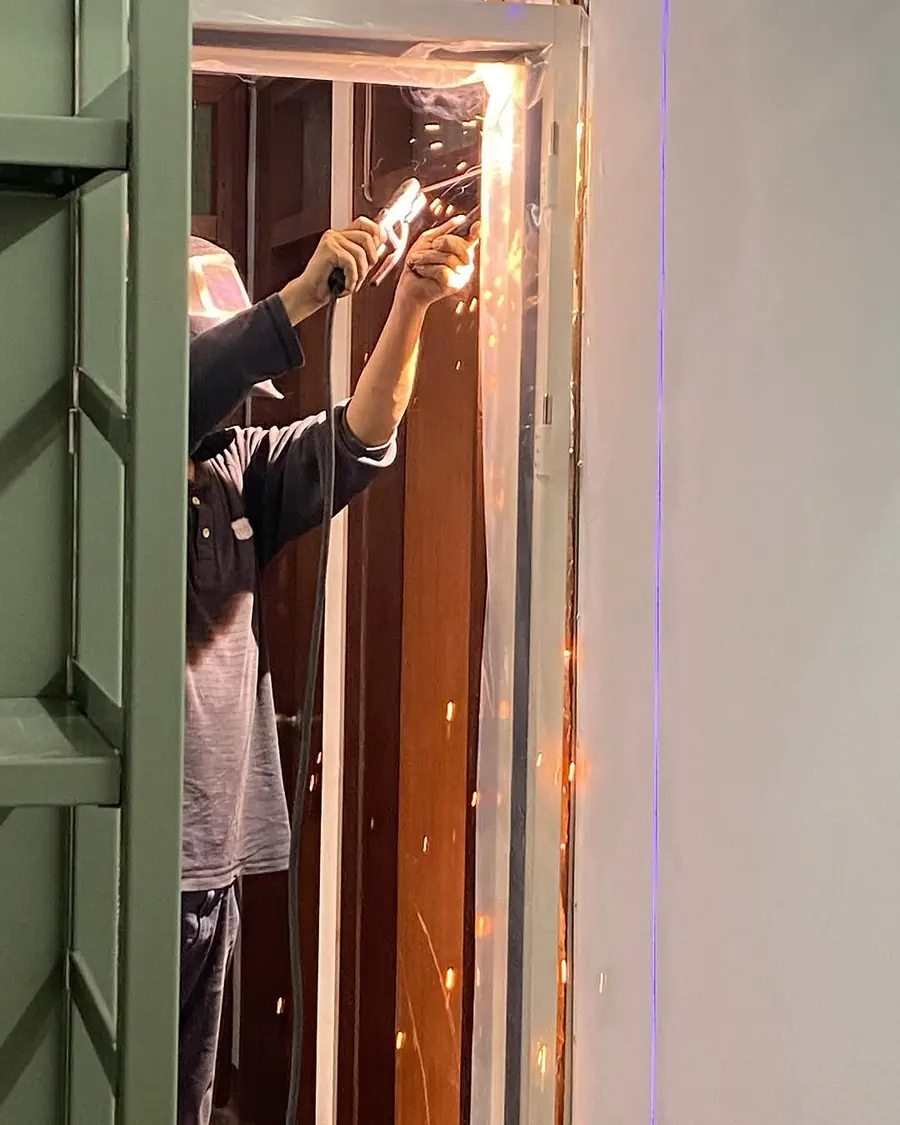 台北市防火門安裝施工實績照片 6