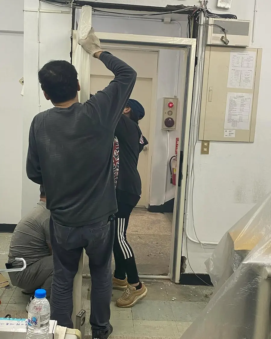 台北市防火門安裝施工實績照片 8