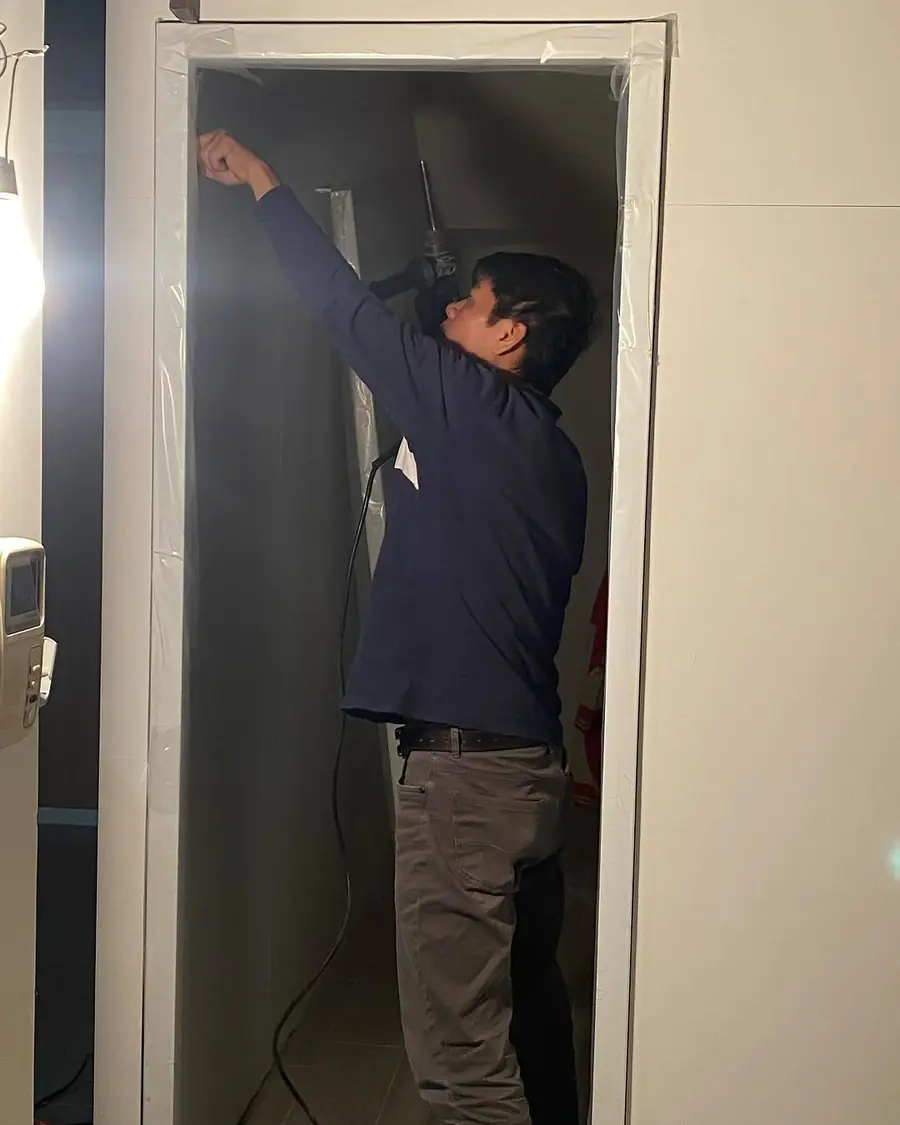 台北市防火門安裝施工實績照片 5