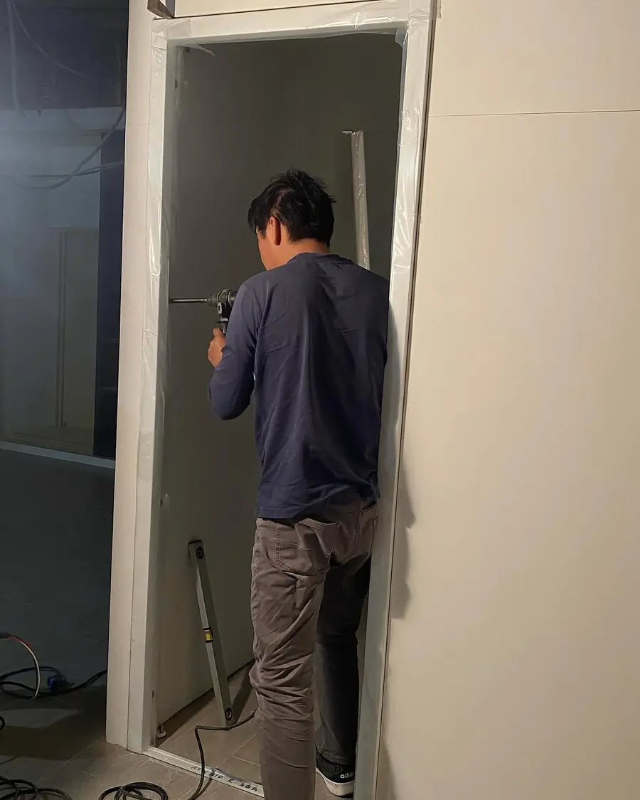 台北市防火門安裝施工實績照片 6