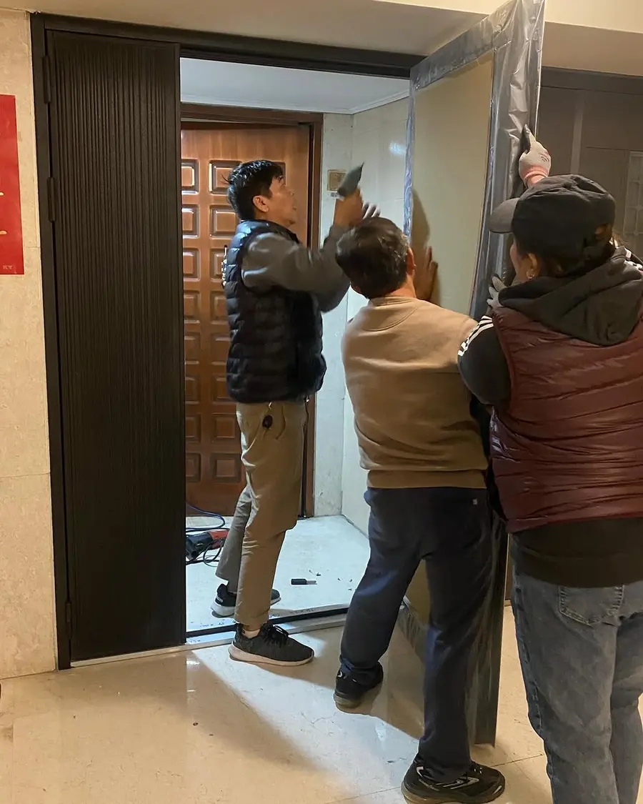 台北市防火門安裝施工實績照片 2