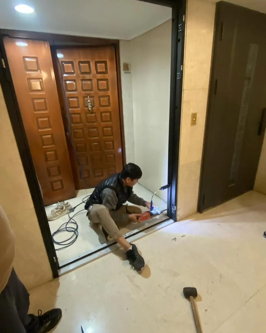 台北市防火門安裝施工實績照片 4