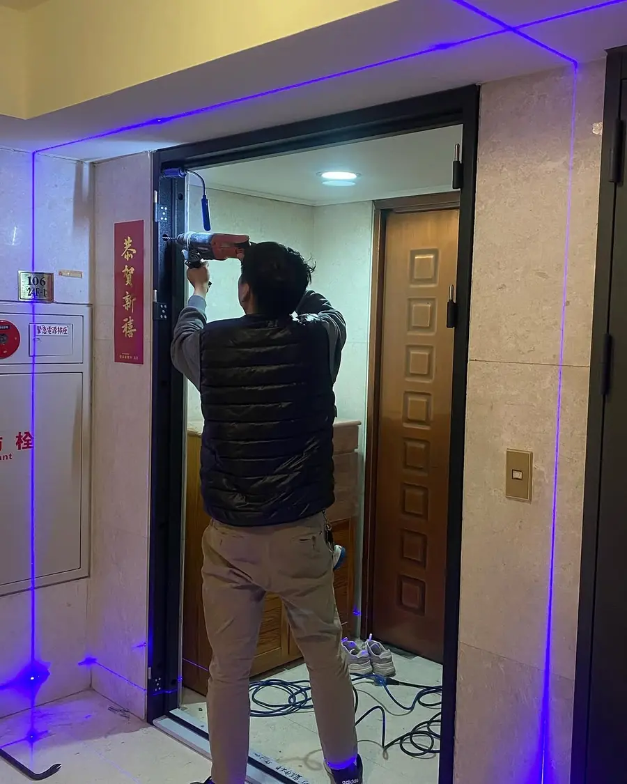 台北市防火門安裝施工實績照片 6